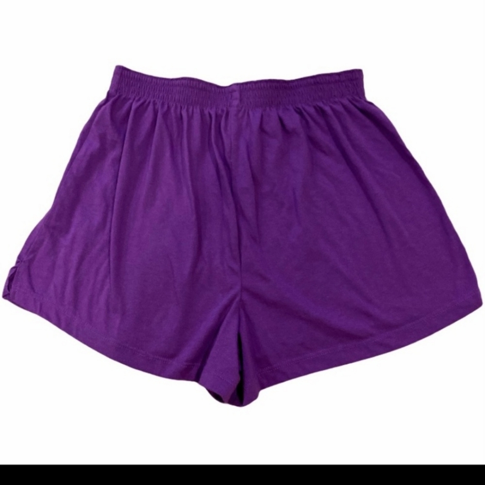 Women's Purple Sport Shorts in Purple Size Small - Picture 2 of 3